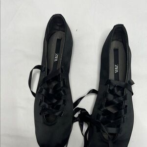 Zara Black Women's Shoes. Be a Ballerina